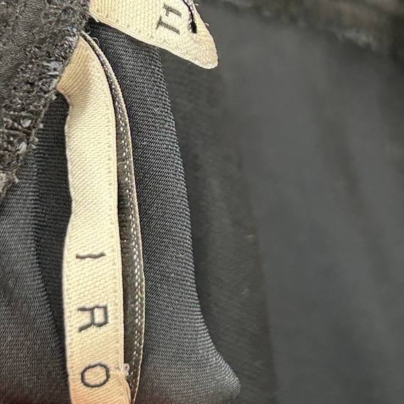 IRO Mispar Spagetti Strap Little Black Dress T1 Small - Picture 4 of 7